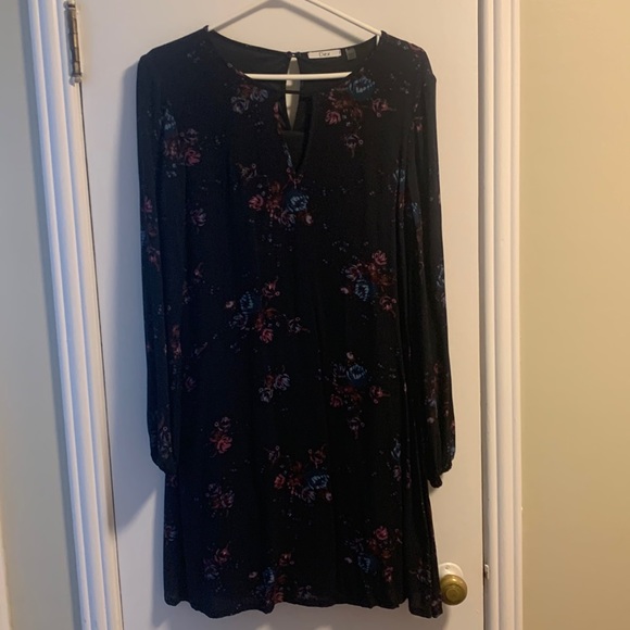 Never worn/perfect condition Dex S/M Long-Sleeved Navy Dress - Picture 2 of 5